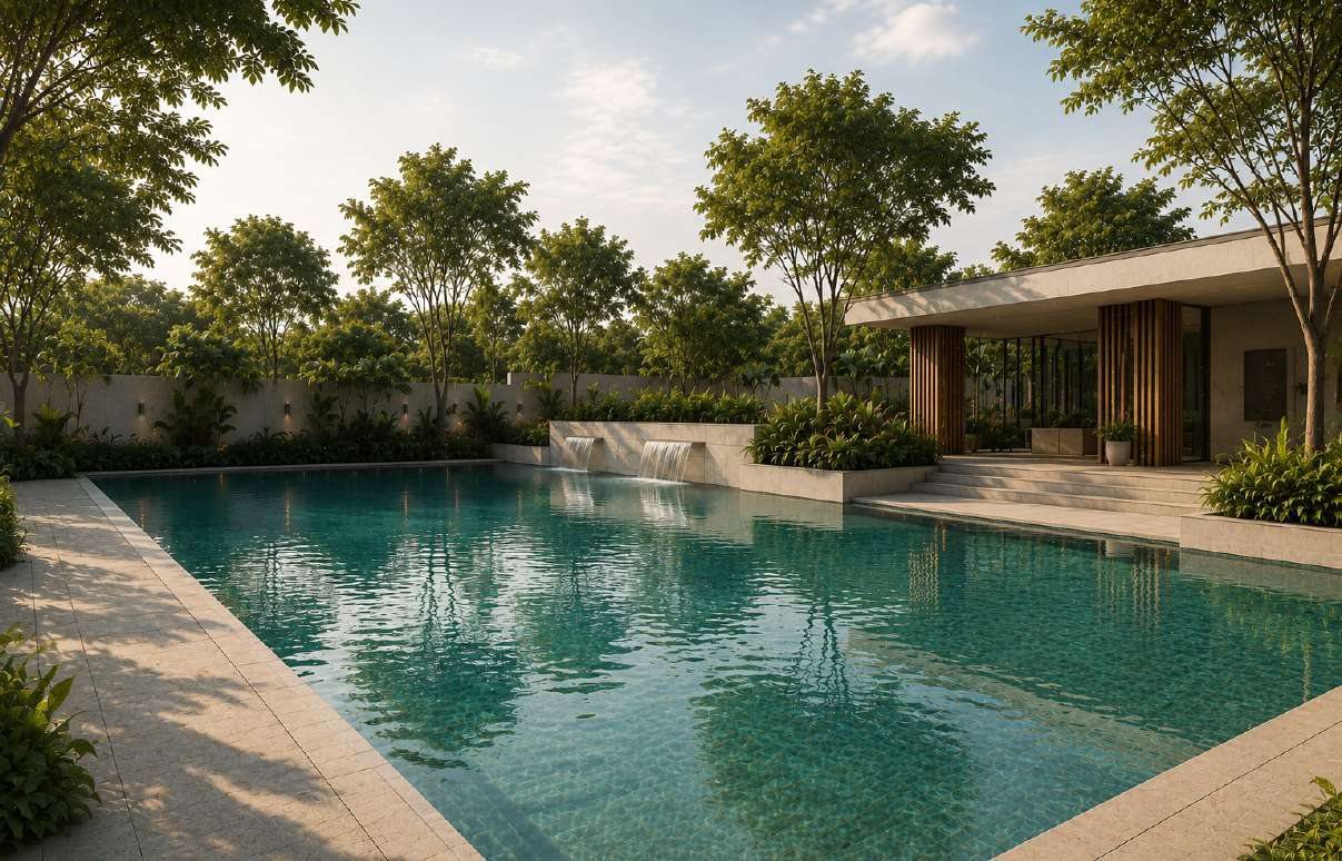 Swimming Pool at Subishi Nirvana