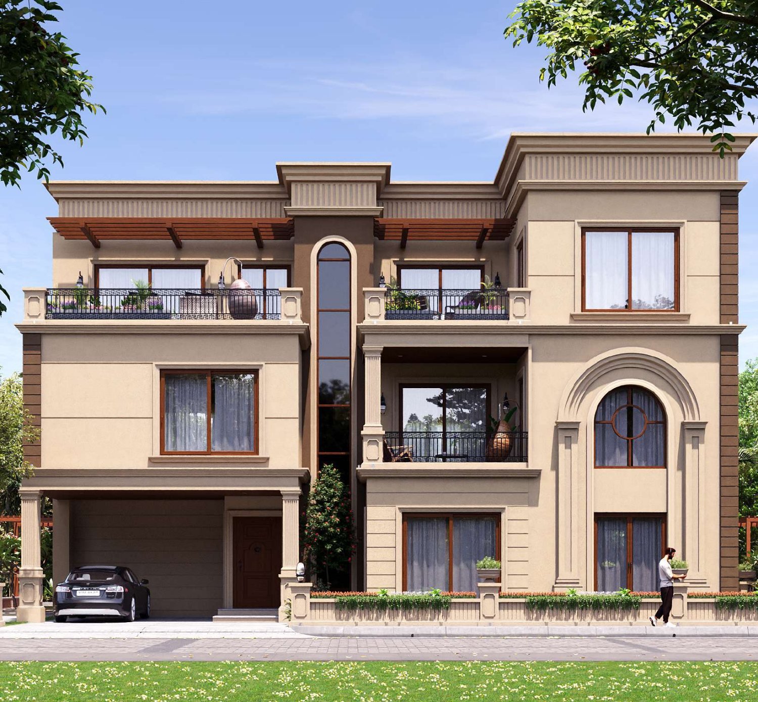 Subishi Nirvana 500 sq.yd west facing villa